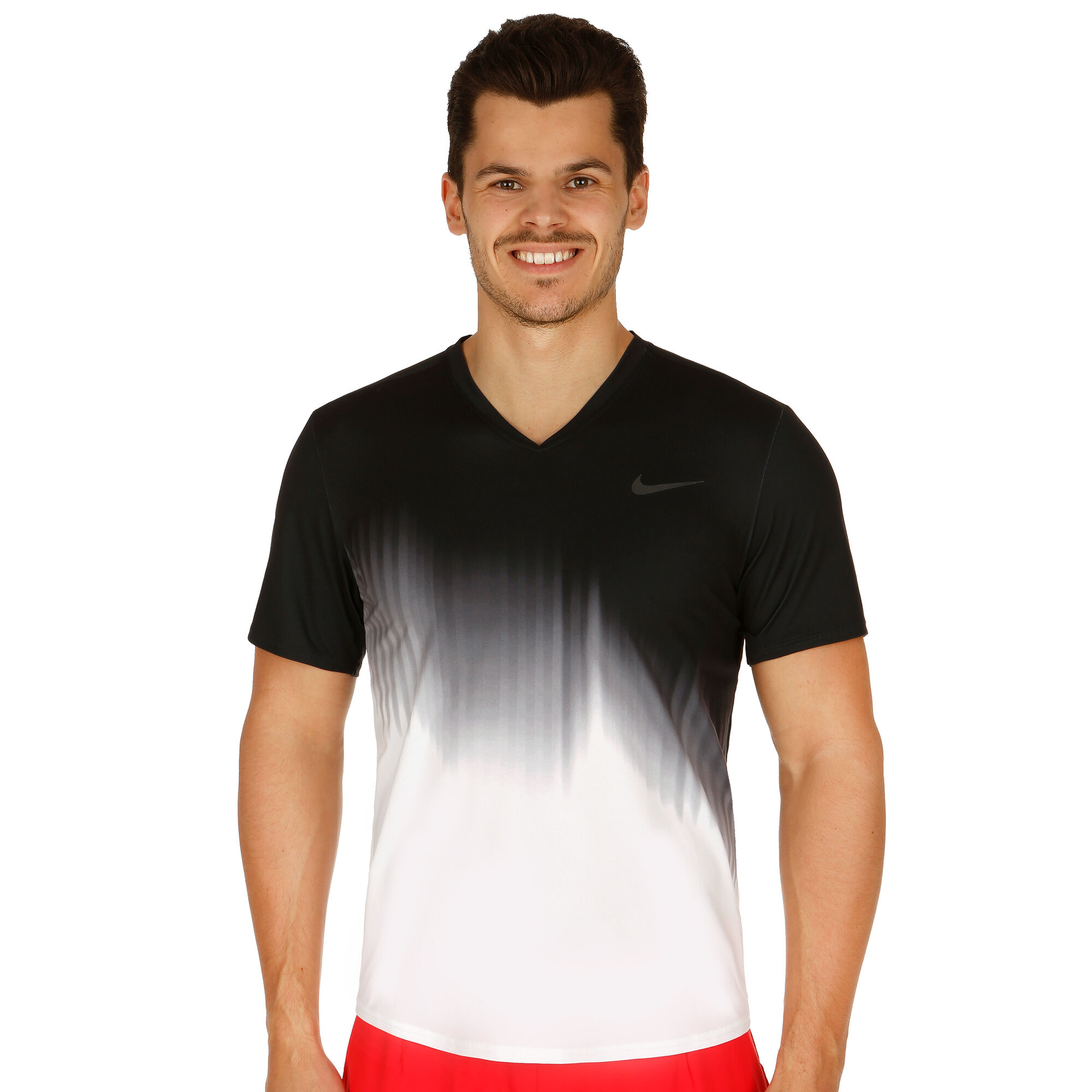 Nike Court Roger Federer Camiseta De Manga Corta Hombres Blanco compra Tennis-Point