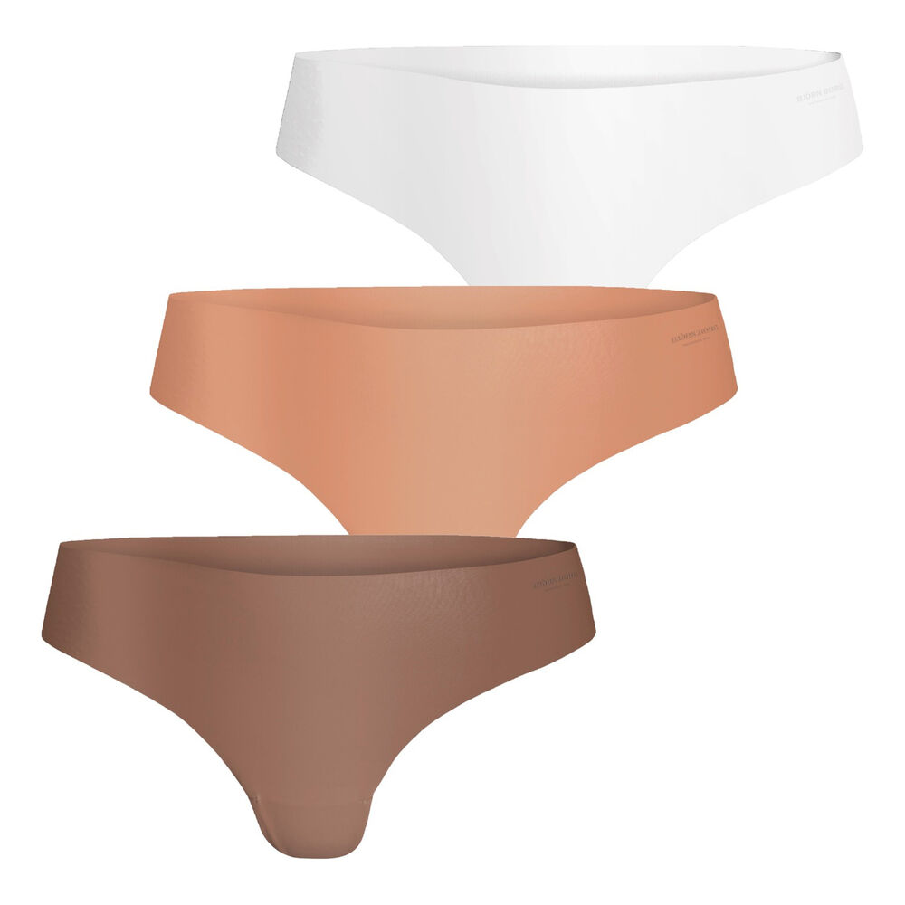 Björn Borg Invisible Cordaje Pack De 3 Mujeres - Beige