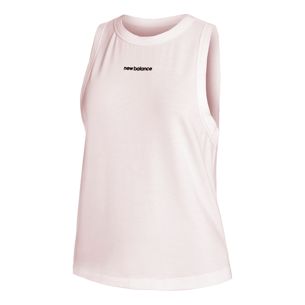 new balance achiever camiseta de tirantes mujeres - rosa