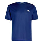 adidas adidas Basic Camiseta de manga corta Hombres-azul oscuro