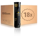 Pelotas De Tenis Wilson US Open 18x 4er Dosen im Umkarton