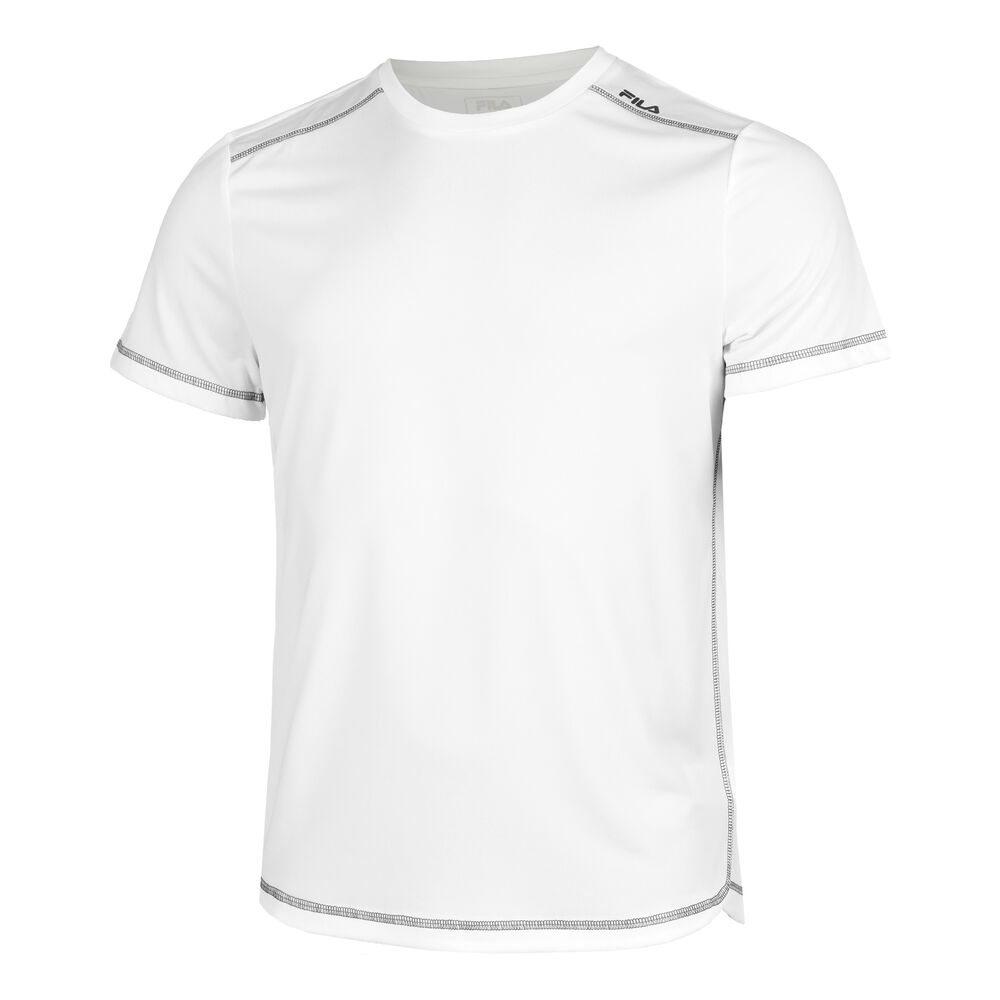 Fila Jannis Camiseta De Manga Corta Hombres-Crema
