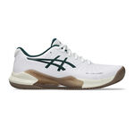 Zapatillas de tenis ASICS ASICS Gel-Challenger 14 Clay Zapatilla Tierra Batida Hombres-Blanco,Verde Oscuro