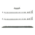 Accesorios para raquetas Wilson Wilson RF 01 / RF 01 PRO / RF 01 Juego De Cintas Con Ojales-Negro