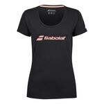Ropa Babolat Babolat Exercise Camiseta de manga corta Mujeres - negro, 