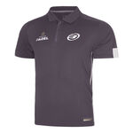 Ropa Bullpadel Bullpadel Bogue Polo Hombres - gris oscuro, 