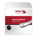 Cordajes De Tenis MSV Co.-Focus 12m schwarz