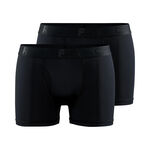 Ropa Craft Craft Core Dry 3-Inch Calzoncillos Tipo B&oacute;xer Pack De 2 Hombres-Negro