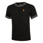 Ropa de tenis Nike Nike Heritage Camiseta De Manga Corta Hombres-Negro