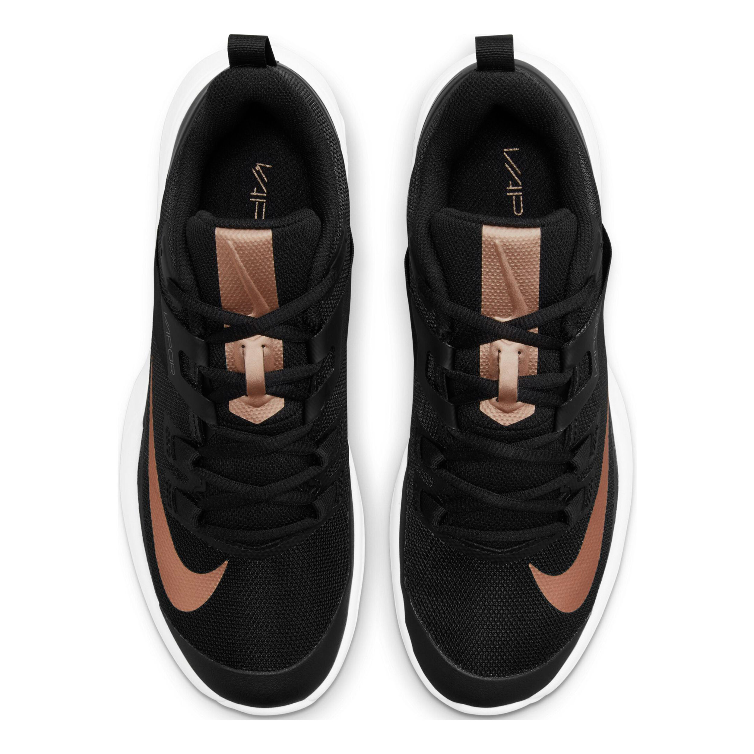 Tenis nike mujer negro con dorado deals