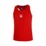 Racerback Camiseta De Tirantes Chicas-Rojo,Blanco