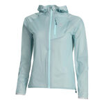 Ropa Odlo Odlo Zeroweight Dual Dry PK Waterproof Chaqueta para correr Mujeres - turquesa, 