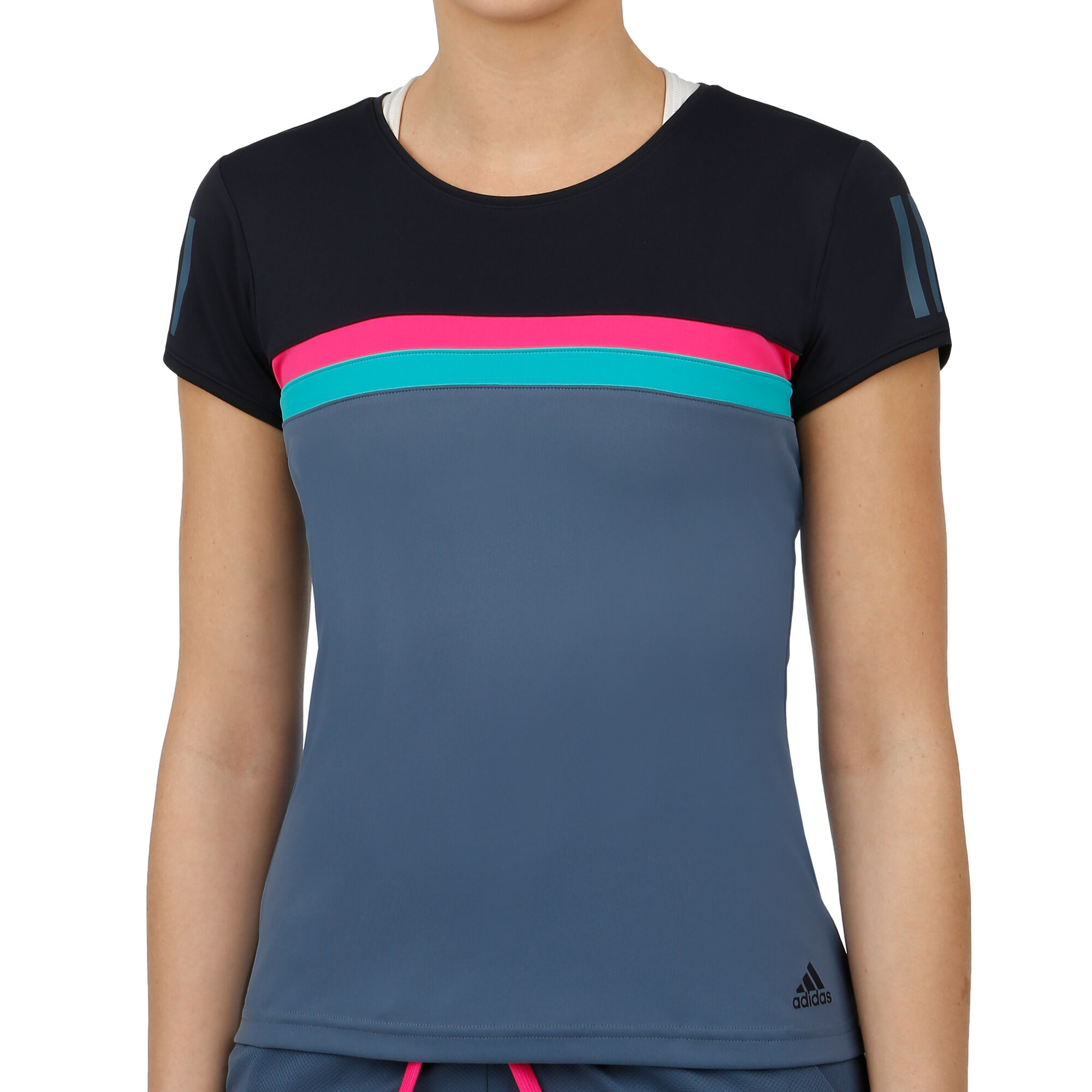 adidas Club Camiseta De Manga Corta Mujeres Gris, Negro compra online