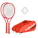 Pack Raqueta + Raquetero HEAD 2x Radical Team 2025 plus Schlägertasche