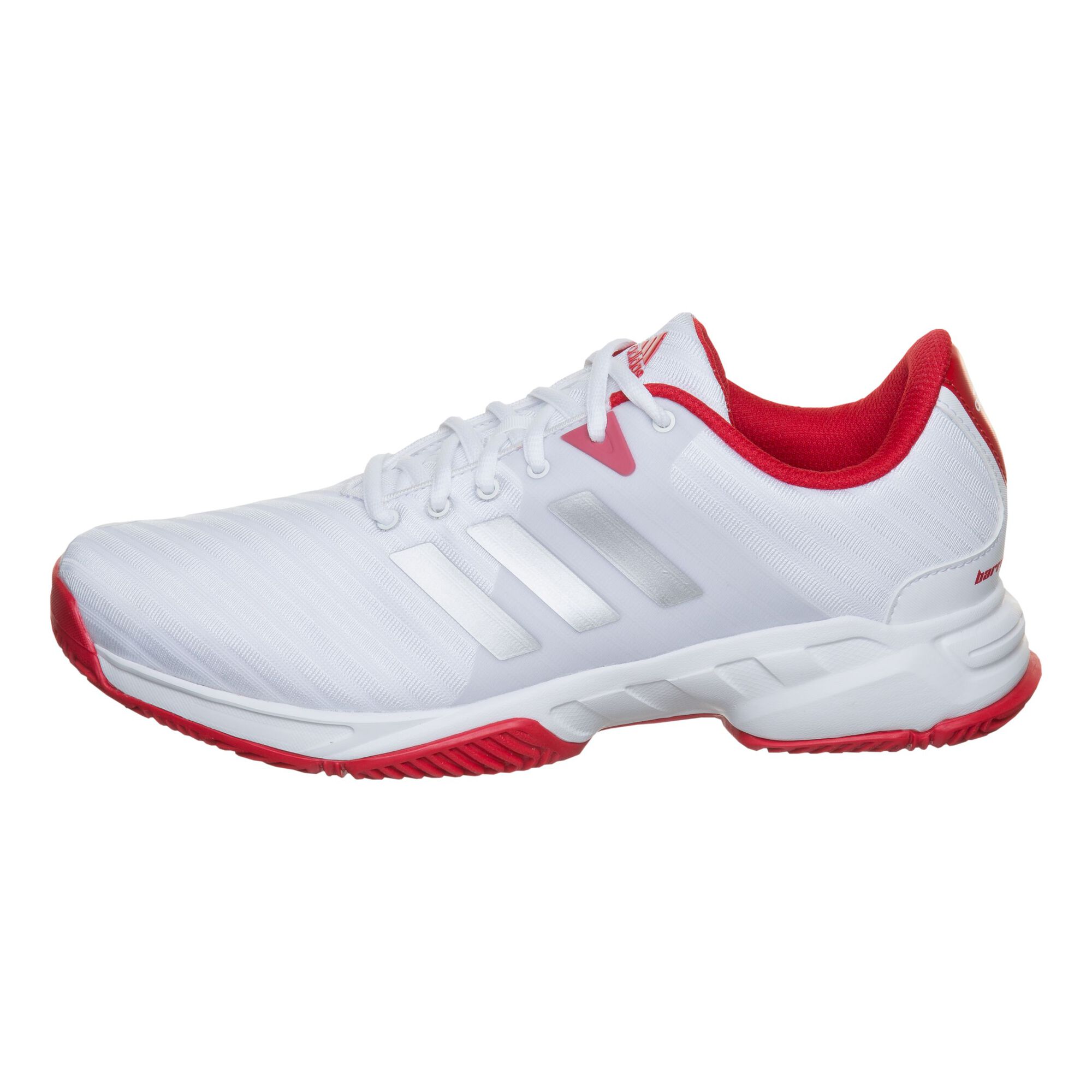 adidas Barricade Court 3 Zapatilla Las Superficies Hombres Blanco, Rojo compra online Tennis-Point