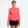 Swift Camiseta de running Mujeres - coral, plateado