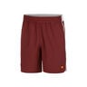 Lonio Shorts Hombres-Rojo Vino