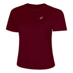 Ropa ASICS ASICS Core Camiseta de running Mujeres-rojo oscuro