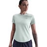Swift Camiseta de running Mujeres - oliva, plateado
