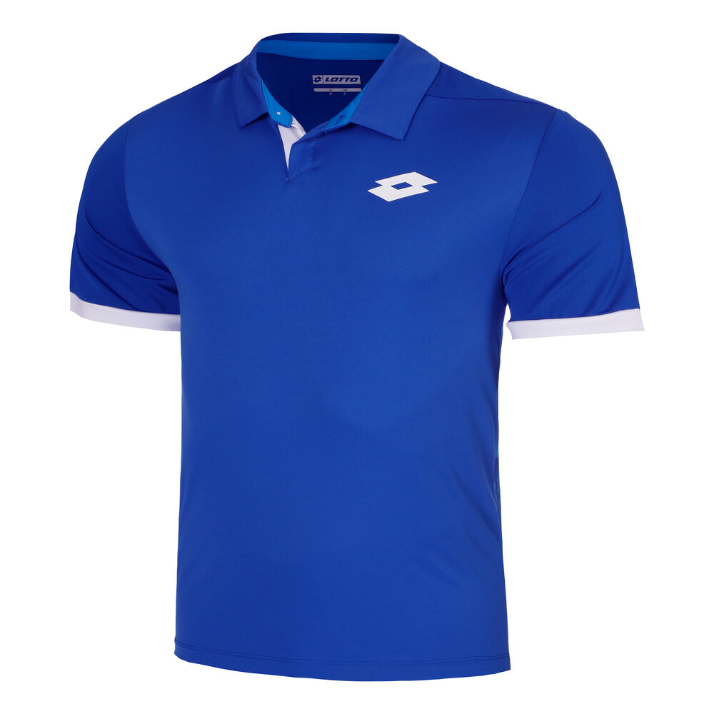 Lotto Tech IV D3 Polo Hombres - Azul Oscuro