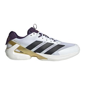 Imagen de Adizero Ubersonic 5 Zapatilla Todas Las Superficies Hombres-Aluminio Blanco,Dorado