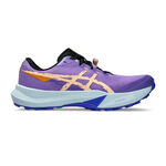 Zapatillas para correr ASICS ASICS Fuji Lite 6 Zapatilla trail Mujeres - lila, naranja