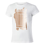 Ropa Tennis-Point Glitter Court T-Shirt
