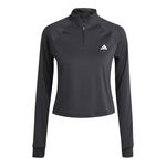 Ropa adidas adidas Essentials 1/4 Zip Camiseta De Manga Larga Mujeres-Negro