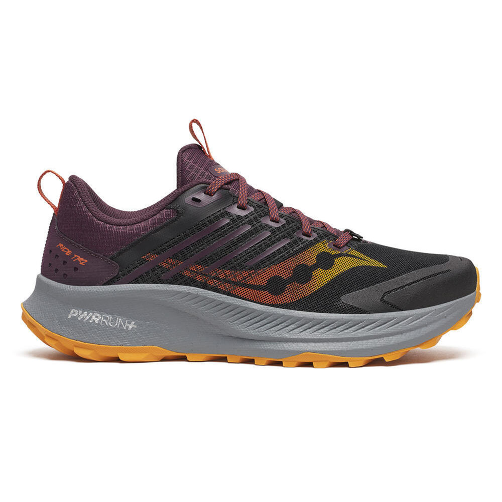 Saucony Ride TR2 Zapatilla Trail Hombres - Negro, Naranja