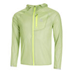 Ropa Odlo Odlo Zeroweight Dual Dry PK Waterproof Chaqueta para correr Hombres - verde claro, 