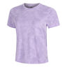 Launch Jacquard Camiseta de running Mujeres - transparente, 