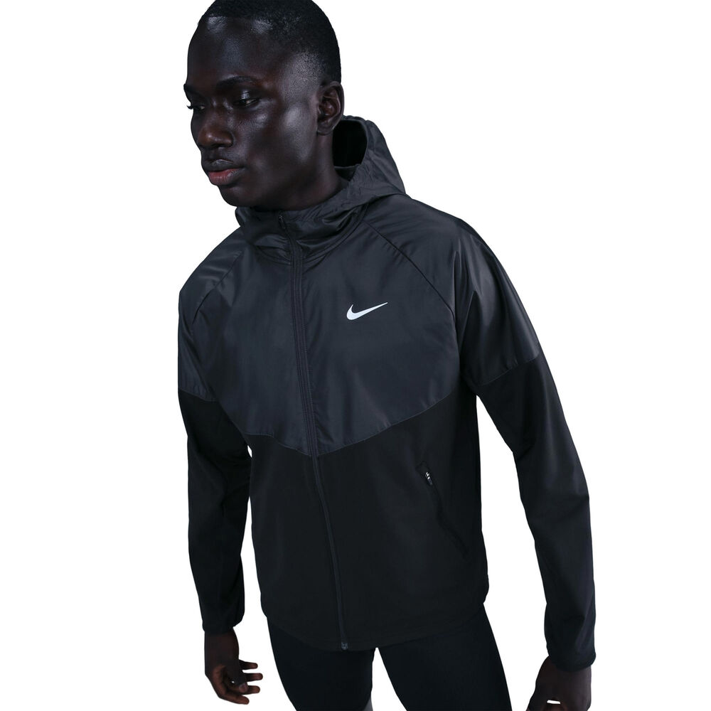 Nike Miler Chaqueta para correr Hombres - negro, antracita