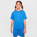 Ropa Nike Nike Dri-FIT Multi Heather Camiseta de manga corta Ni&ntilde;os-azul, blanco
