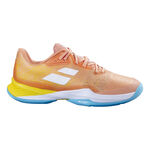 Zapatillas de tenis Babolat Babolat Jet Mach 3 Zapatilla Tierra Batida Mujeres-Albaricoque,Amarillo