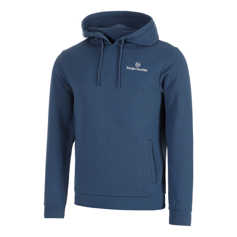 Sergio Tacchini Hashtag Sudadera Con Capucha Hombres - Azul, Blanco