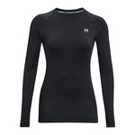Ropa Under Armour Under Armour Authentics Crew Camiseta De Manga Larga Mujeres-Negro