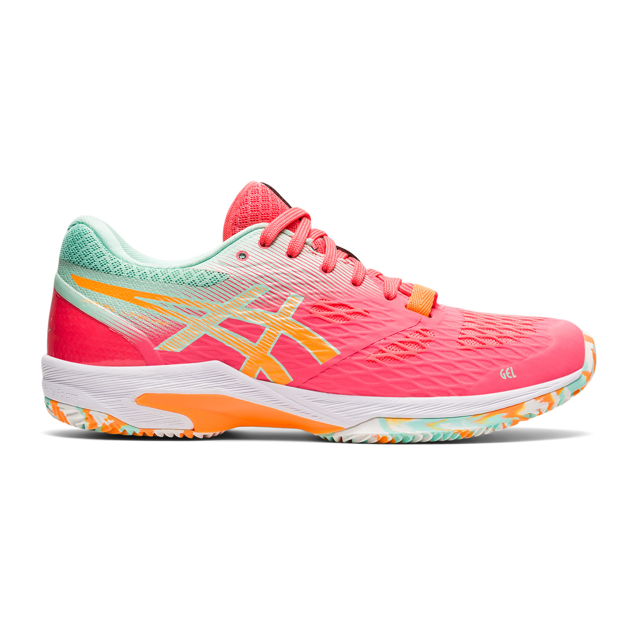 Buy ASICS Lima FF Zapatilla De Padel Mujeres Coral Multicolor online Tennis Point ES