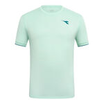 Ropa de tenis Diadora Diadora Match Camiseta de manga corta Hombres-verde