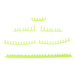 Accesorios para raquetas HEAD HEAD Extreme MP L,Extreme Team Juego De Cintas Con Ojales-Lima