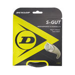 Cordajes De Tenis Dunlop D TAC S-GUT BLK 16G SET 1PC