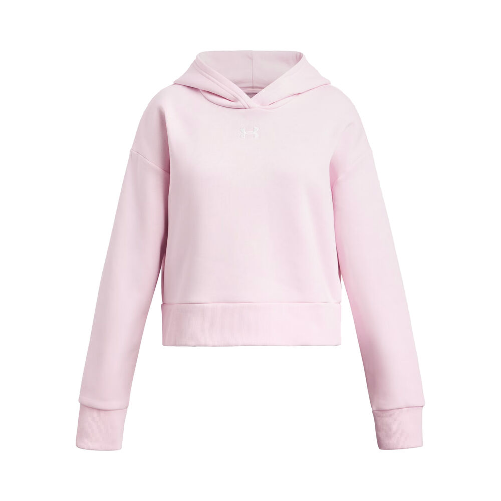 Under Armour Rival Fleece Sudadera Con Capucha Chicas - Rosa