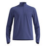 Essential Thermal Midlayer 1/2 Zip Camiseta de running Hombres-azul