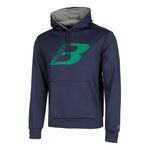 Ropa Bullpadel Bullpadel Nocla Sudadera con capucha Hombres - azul oscuro, verde