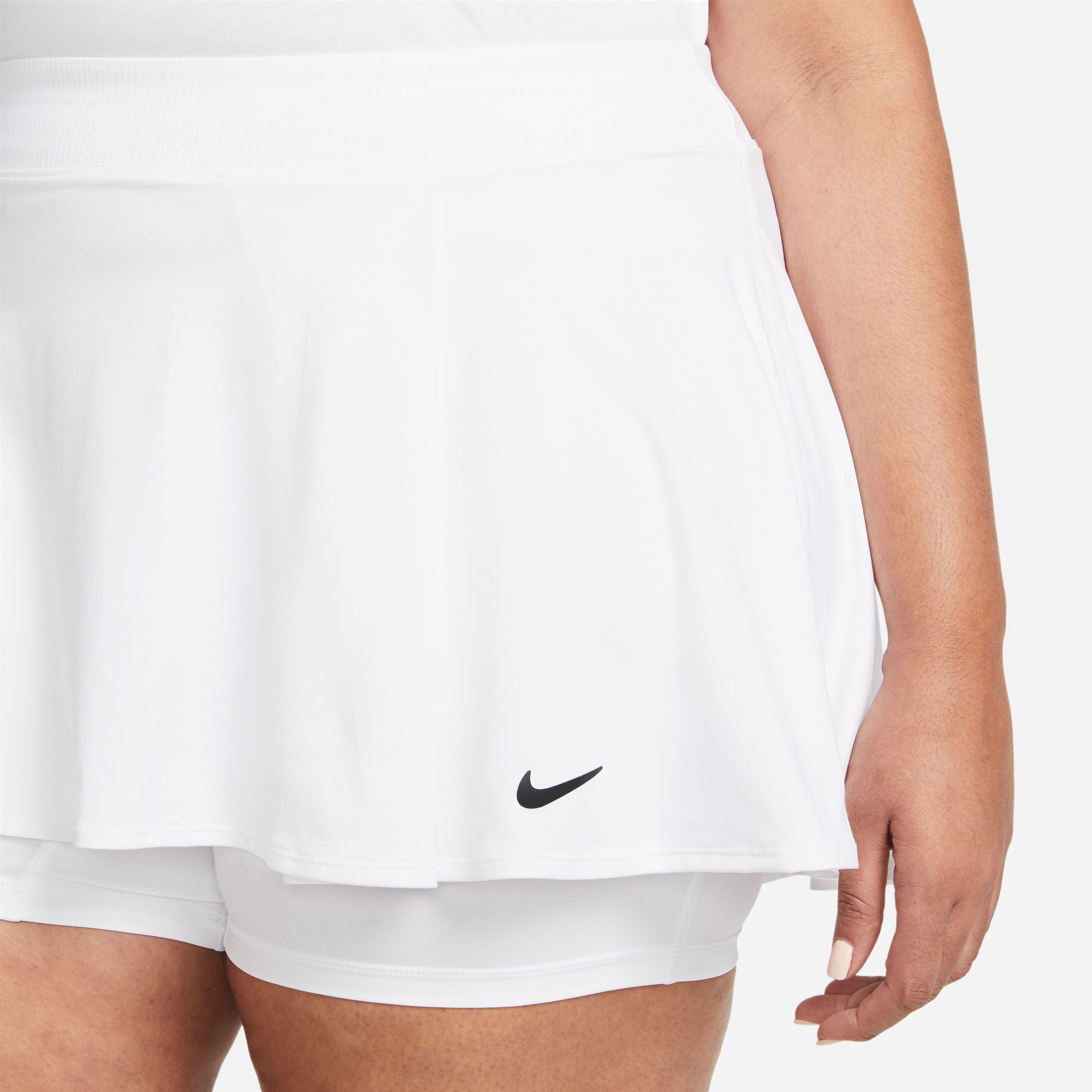 Pasteles Lustre cojo Nike Court Victory Dri-Fit Flouncy Plus Falda Mujeres - Blanco compra  online | Tennis-Point