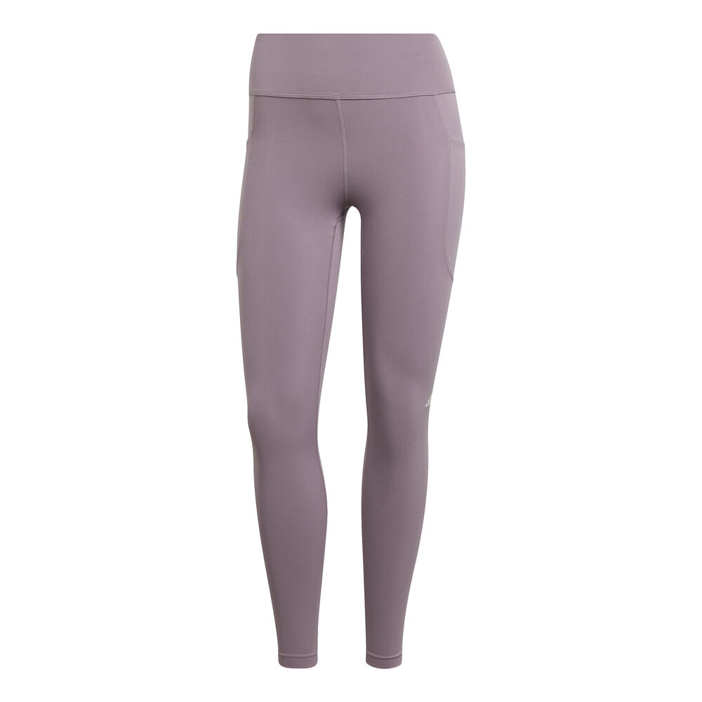 adidas DailyRun 3S 7/8 Tight Mallas Para Correr Mujeres-Malva