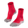 RU4 Endurance Calcetines para correr Mujeres-rojo, gris