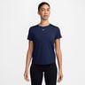 One Classic Camiseta De Manga Corta Mujeres-Azul Oscuro