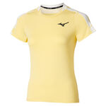 Ropa de tenis Mizuno Mizuno Daybreakers Printed Camiseta De Manga Corta Mujeres-Lima