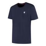 K-Swiss K-Swiss KS AP HYPERCOURT BASIC TEE Camiseta de manga corta Hombres-azul oscuro