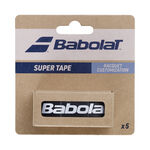 Accesorios para raquetas Babolat Babolat Super Tape X 5 Cinta Protectora De Raquetas-Negro